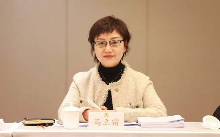 北京市政协委员、首都儿童医学中心新生儿外科主任医师马立霜。新京报记者 王贵彬 摄