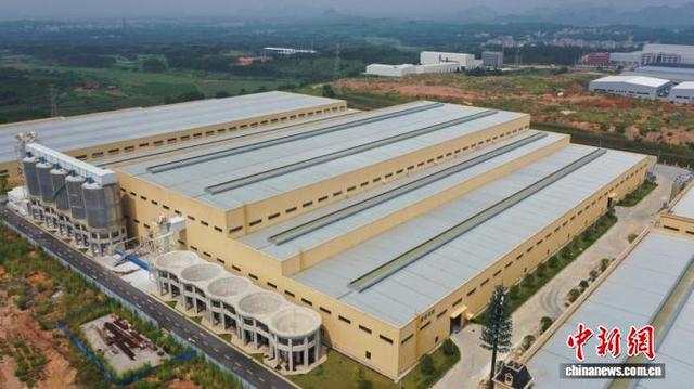 图为广西长鸿生物材料有限公司全生物可降解热塑性塑料产业园。广西长鸿生物材料有限公司供图