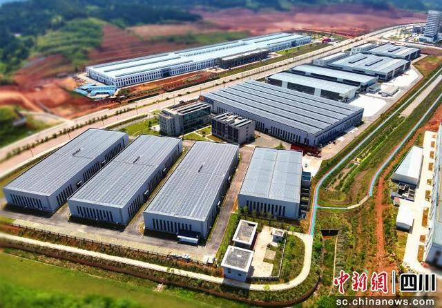 西充先进制造（真空）产业园。西充县委宣传部供图