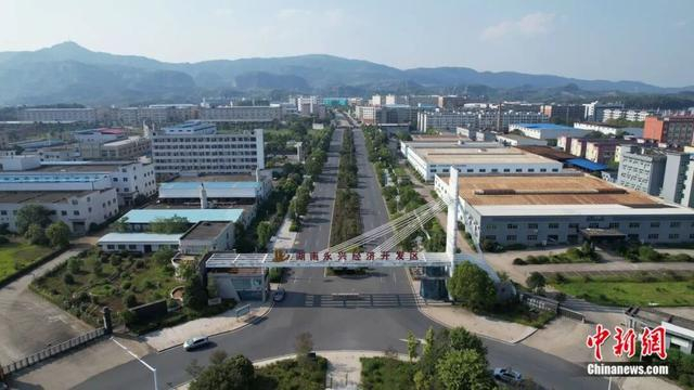 永兴县经济开发区。永兴县委宣传部供图