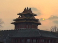 北京傍晚：落日晕天色，夕霞醉古都