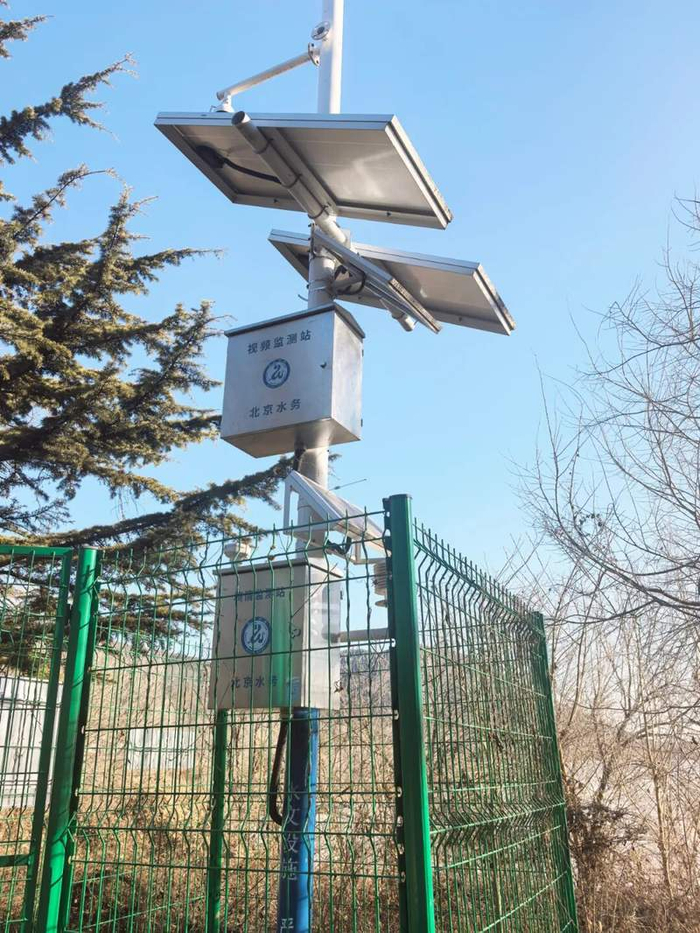 土壤墒情监测站。图/水润京华微信公众号