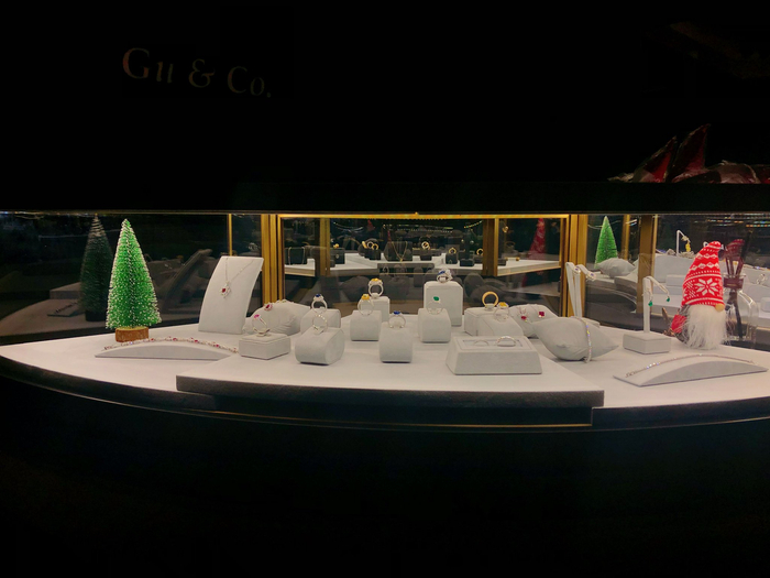 Gu&Co．工作室内懂陈列。 图片来源：Gu&Co．