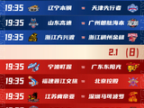 CBA官方分享常规赛第22轮赛程：广厦vs浙江，上海vs南京