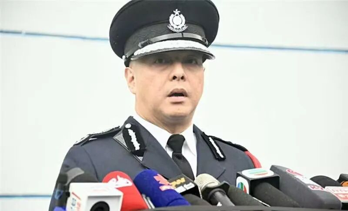 香港警务处处长周一鸣，图源：港媒