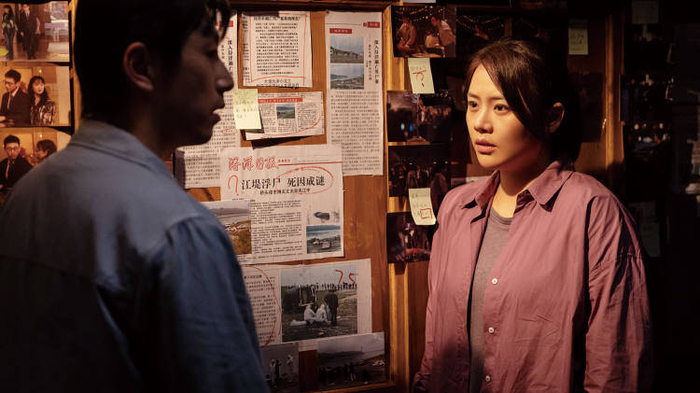 剧中，马思纯与白客分别扮演李晓楠和王诚。（图/ 由被访者提供）