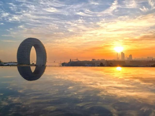 浙江湖州城市景色。经济日报记者刘辛未摄