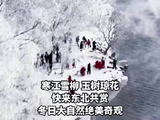 松花江畔现雾凇奇观，魏大勋献唱赞美祖国