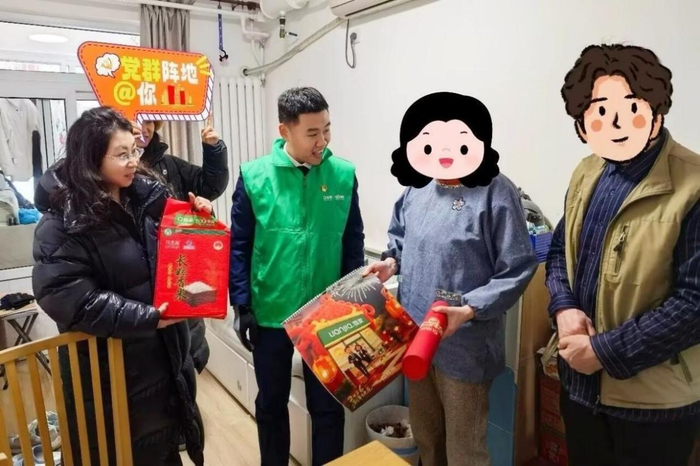 德胜社区入户慰问