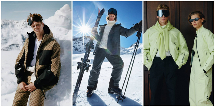 ▲奢侈品牌将冬季运动与时尚、奢华有效融合。 