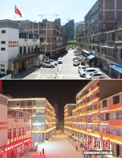 外洋新村外立面改造前后对比图。吕慈昌 供图