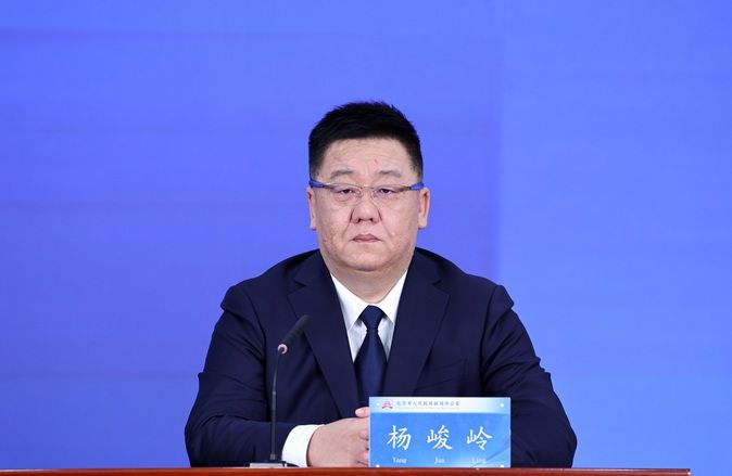 大兴区副区长、区公安分局局长杨峻岭。首都之窗 李磊 摄