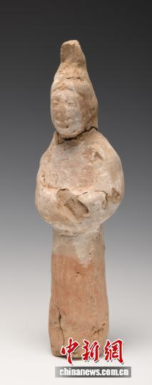 图为出土的陶俑。陕西省考古研究院供图