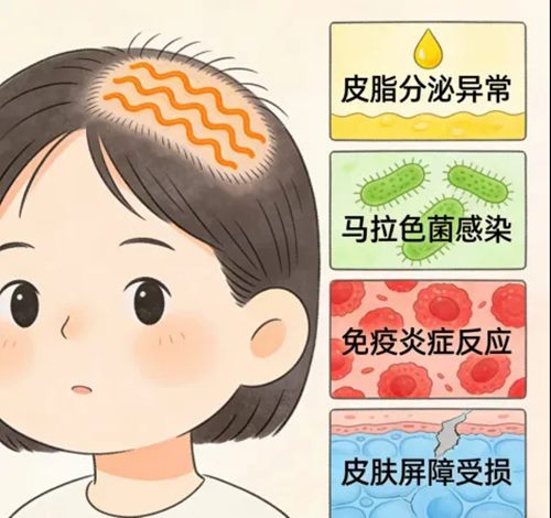 救命!头皮屑多、痒到睡不着,可能是“发炎”了!__财经头条__新浪财经