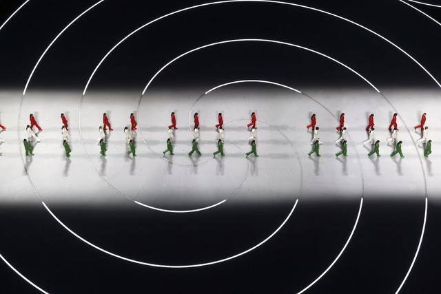 这是2月6日拍摄的开幕式现场。新华社记者 陈益宸 摄