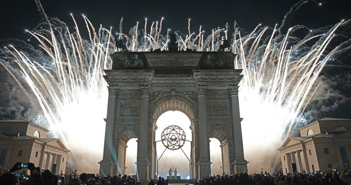 新华图讯丨米兰-科尔蒂纳冬奥会主火炬点燃