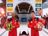 F1车手跨界冬奥会，汉密尔顿勒克莱尔组双人雪车