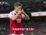 阿森纳3比0桑德兰，计算机预测夺冠概率高达九成