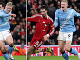 曼城在本轮英超焦点战2-1逆转利物浦，哈兰德传射建功