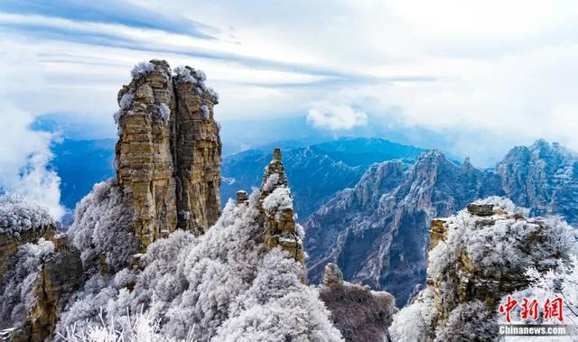 白石山冬景。司清霞 摄