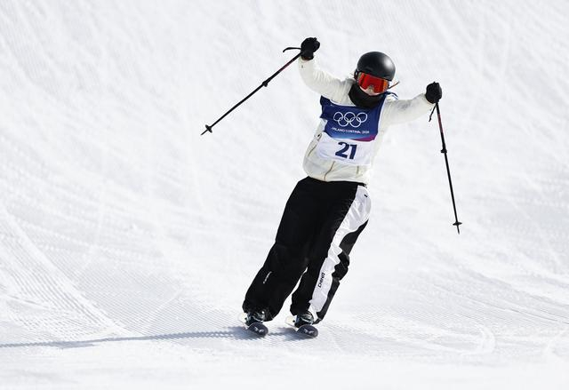 刘梦婷在决赛中。图片来源：新华社