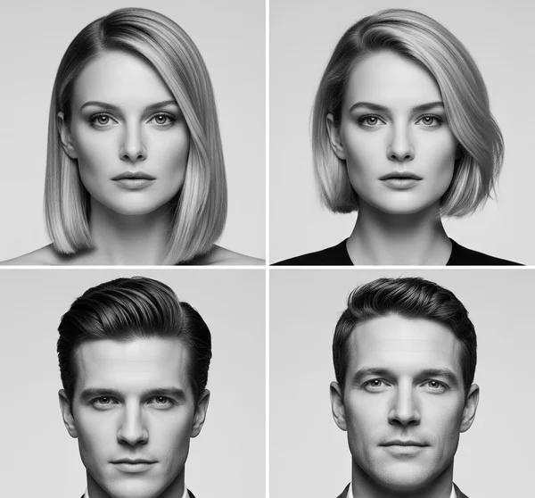 方脸:独特角度与风格指南 - FaceShapes.io|发型|脸型|自然美|化妆|面部_新浪新闻
