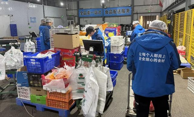 工人们正在分拣打包。图源：农视网记者王晓辉拍摄