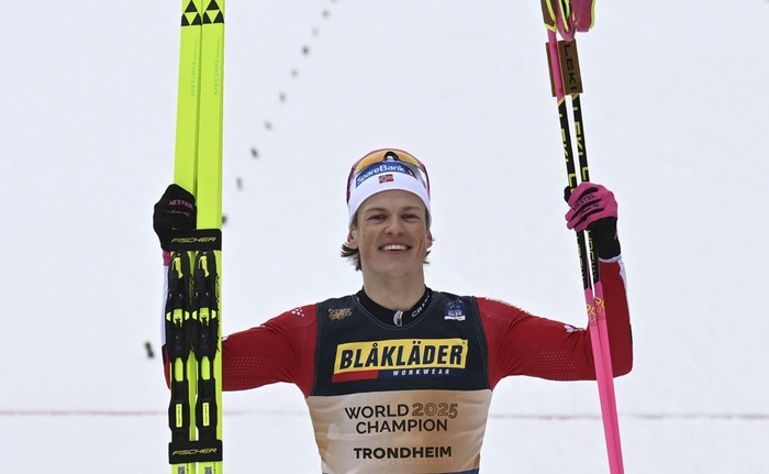 2025年世锦赛，克莱博拿下了越野滑雪所有六个小项的金牌