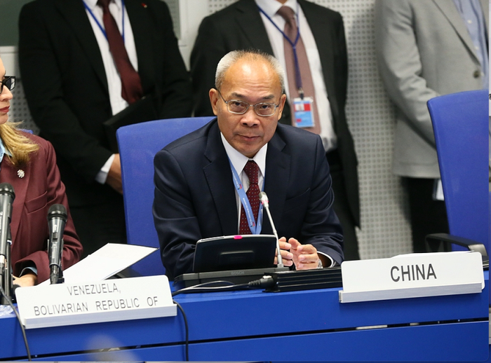 中国常驻联合国维也纳办事处和其他国际组织代表李松 资料图 图源：视觉中国