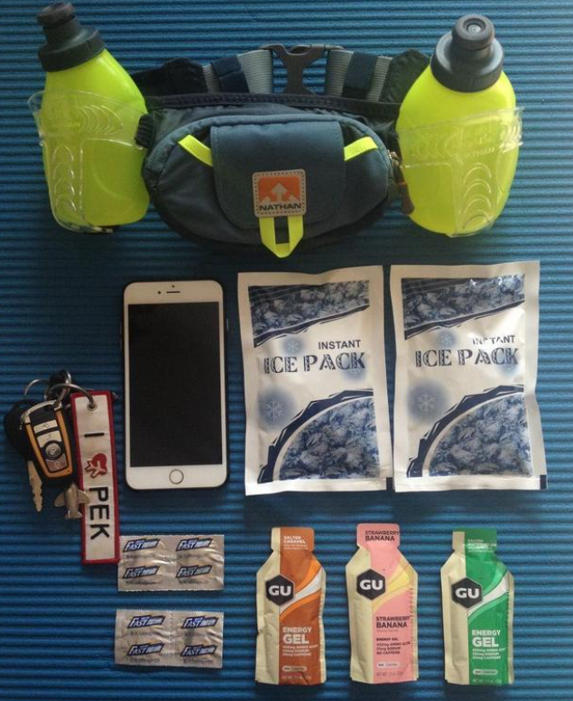 作者认为，颜值时代，深度自嗨型的创业成为典型特点。图为跑步装备