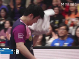 樊振东欧冠国乒德比首局11-9胜温瑞博