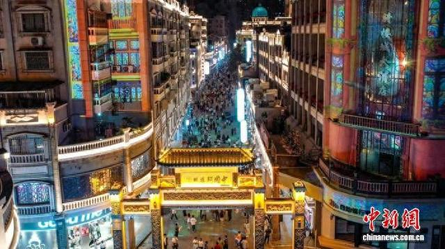 梧州骑楼城的“重生”，改善了旧街区的样貌。梧州市住房城乡建设局供图