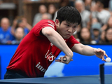 欧冠1/4决赛：樊振东第四局11-3高茨，局分2-2平