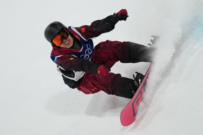 在冬奥会男子U池决赛中，王梓阳以76.00分最终排名第九