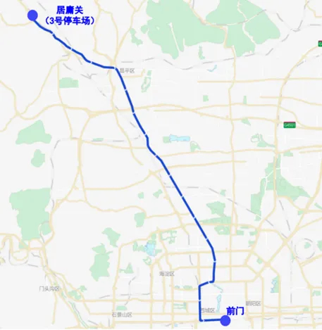 通游专线28路由示意图