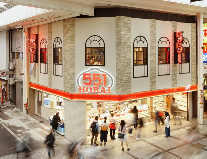 551蓬莱戎桥本店；图片来源：551蓬莱官网