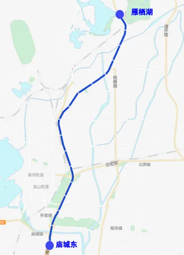 通游专线29路由示意图