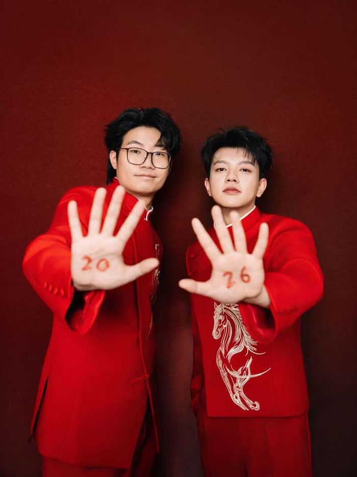 谭湘文（左）、徐浩伦（右）。受访者供图