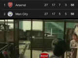 英超争冠局势 阿森纳 曼城