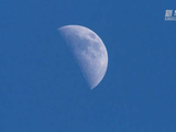 年度最大上弦月现身天宇