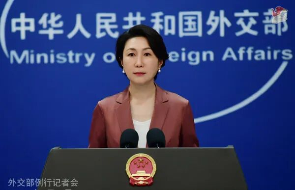 毛宁 资料图。图源：外交部网站