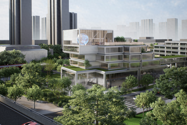 同济大学科技中学改扩建工程 本文均为 上海黄浦 供图