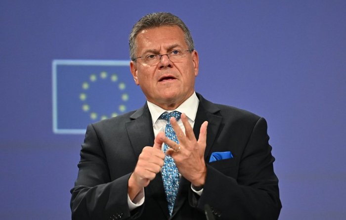 欧盟贸易专员谢夫乔维奇 IC Photo