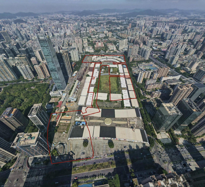 马场地块示意图。图/广州市规划和自然资源局网站