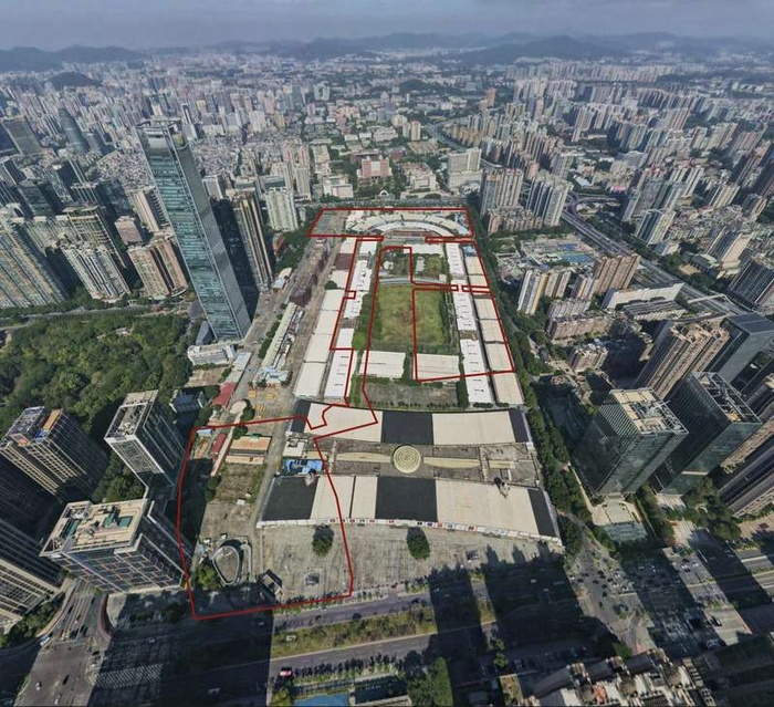 马场地块示意图。图/广州市规划和自然资源局网站