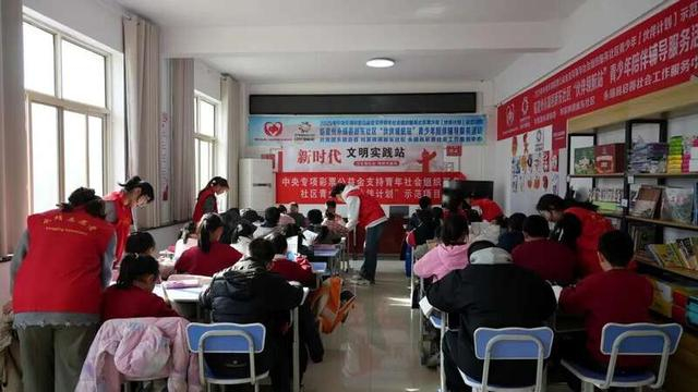 开展功课辅导。团临夏州委供图