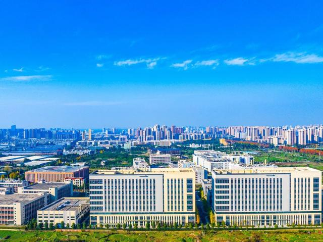 温江高新区全景图。温江高新区管委会 图
