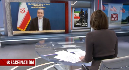 　　当地时间2月22日，伊朗外长阿拉格齐接受美国哥伦比亚广播公司节目专访时强调，若美国发动袭击，伊朗作出回应是合法之举。 视频截图