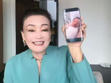 马筱梅分享儿子睁眼照！阔嘴大鼻好像妈妈，兰姐大方晒孙子没拘束