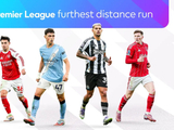 英超至今跑动榜:苏比门迪总距离最长,福登每90分钟最多
